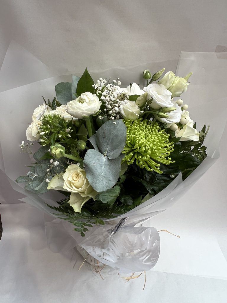 Market Flowers Bouquet Mixed Yellow and Whites